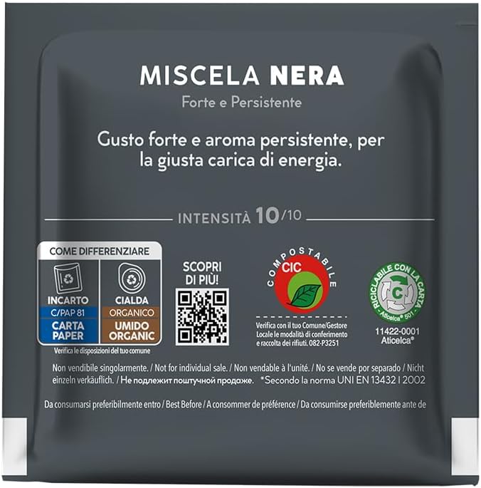 150 Cialde Caffè Borbone Nero Caffè Borbone