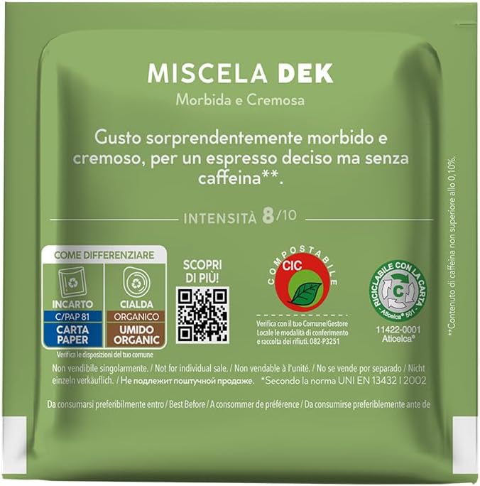 150 Cialde Caffè Borbone Miscela Dek Caffè Borbone