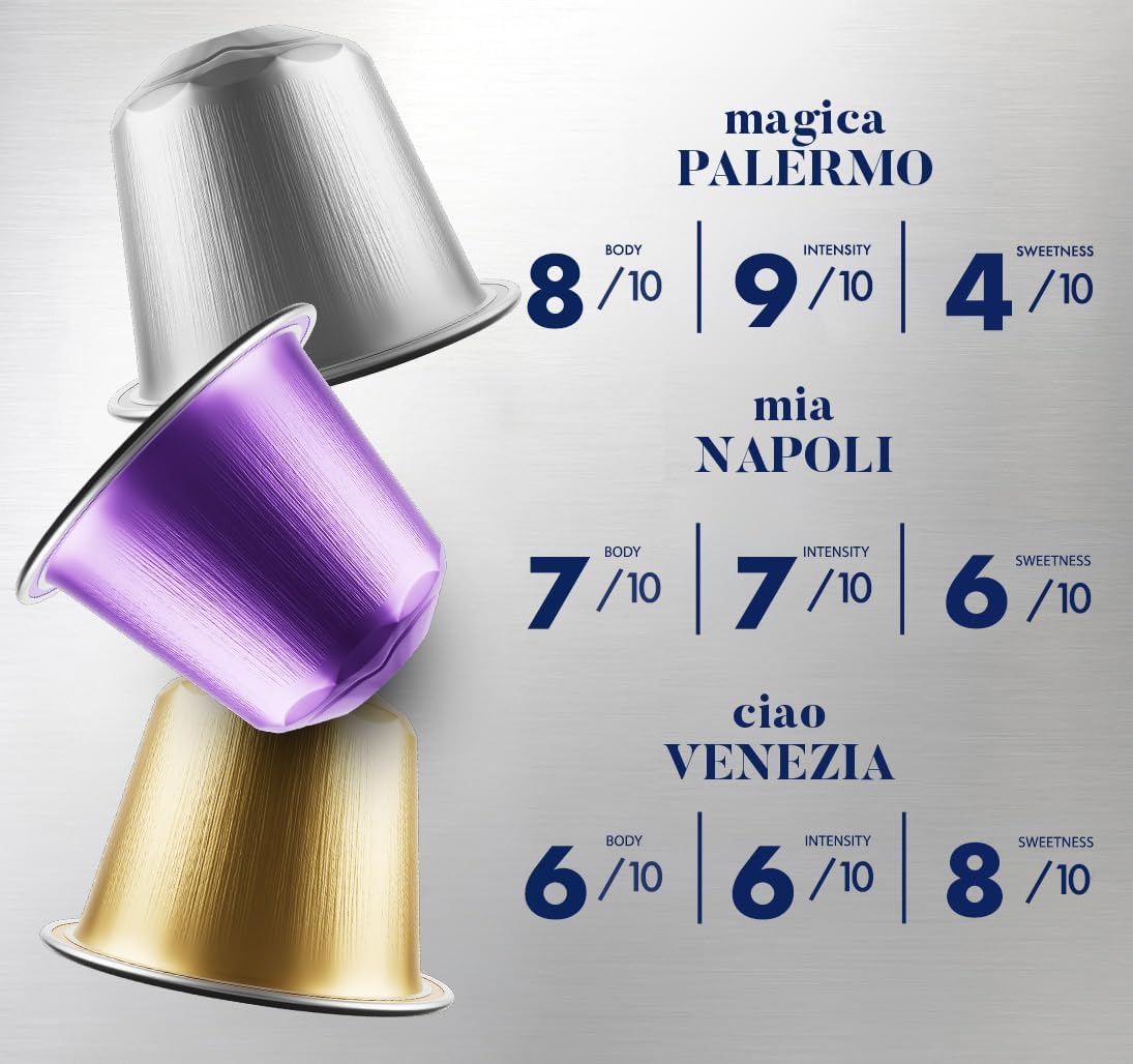 100 Capsule Caffè Borbone in Alluminio Compatibili Con Macchine Nespresso (10x10pz) Caffè Borbone