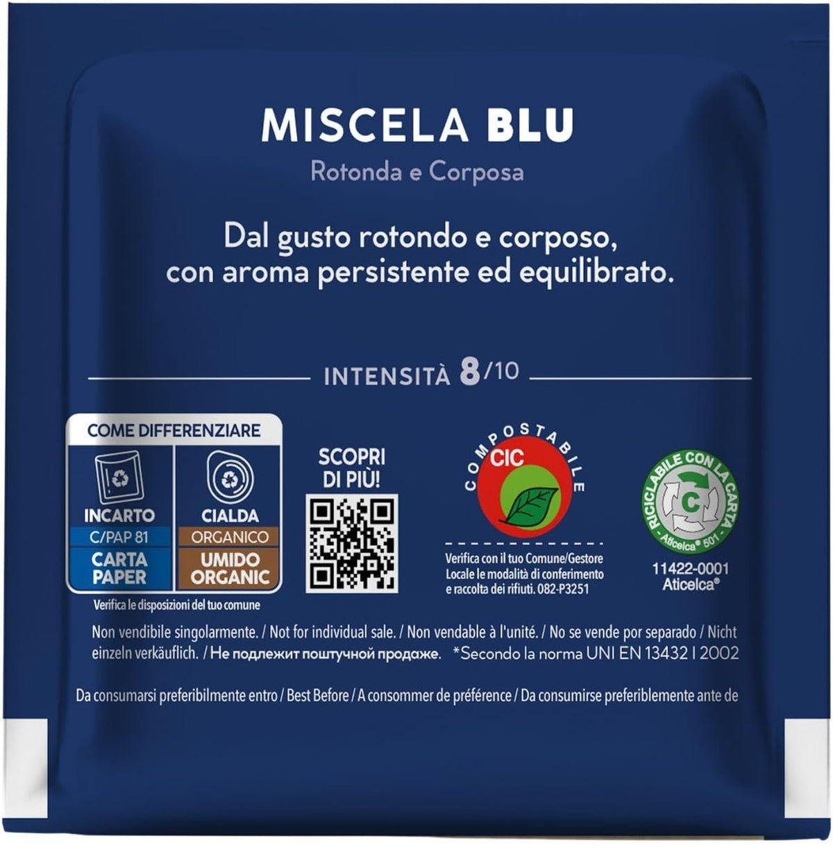 150 Cialde Caffè Borbone Miscela Blu Caffè Borbone