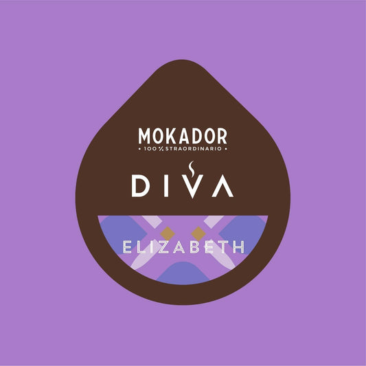100 Capsule Diva Mokador Elizabeth + Kit Omaggio - Ital Cialde