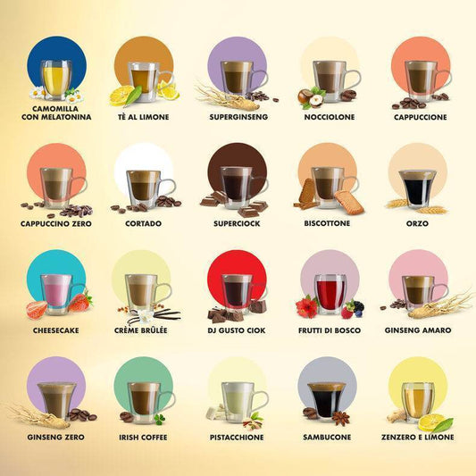 16 Capsule Dolce Gusto Borbone Camomilla e Melatonina - Ital Cialde