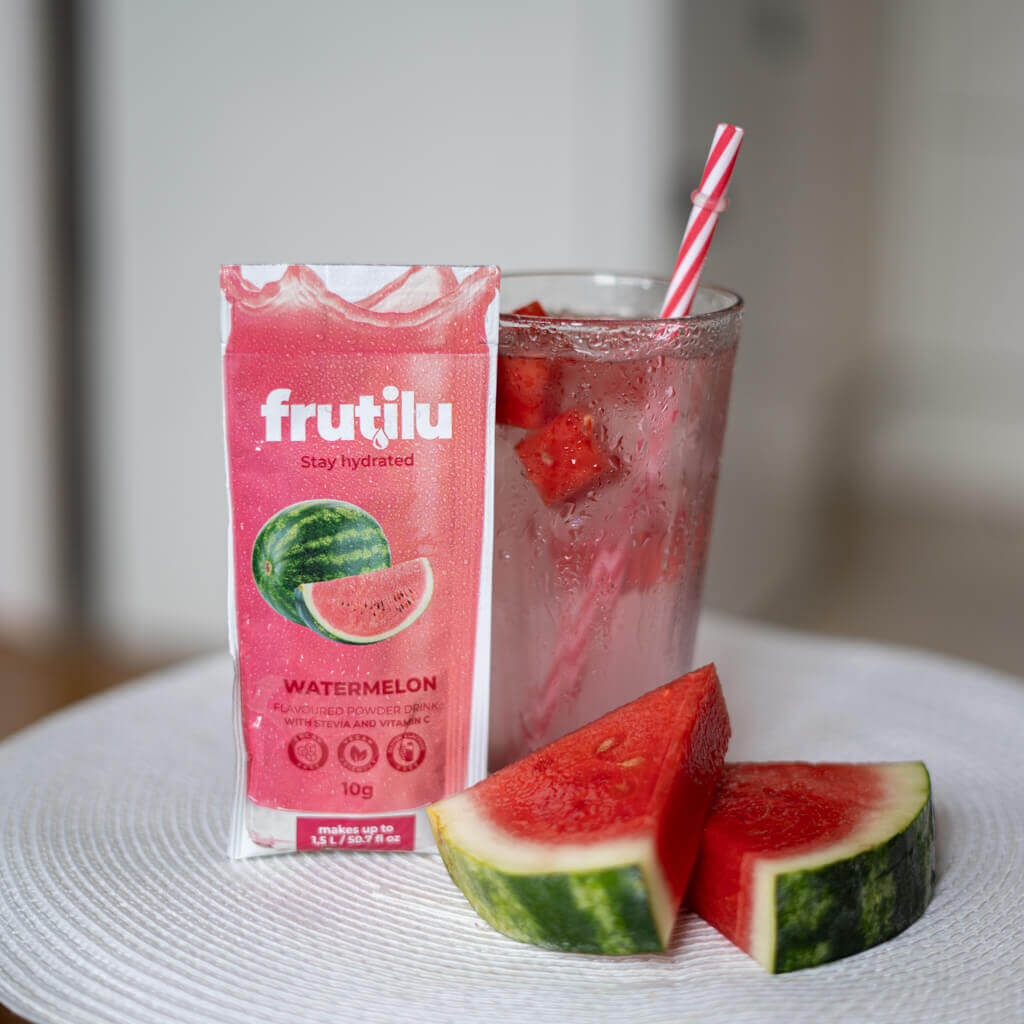 Fruttilu Gusto Anguria - Bevanda Istantanea in polvere 10g Frutilu
