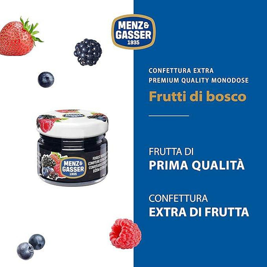 Marmelata Frutti di Bosco 28g Menz & Gasser - Ital Cialde