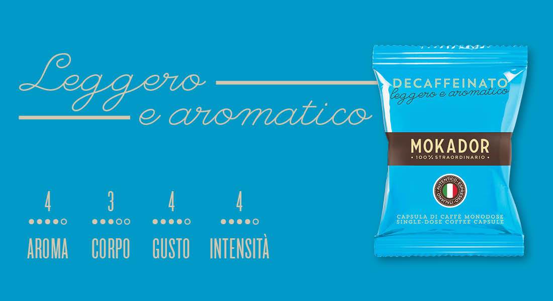 50 Capsule Mokador Decaffeinato - Ital Cialde