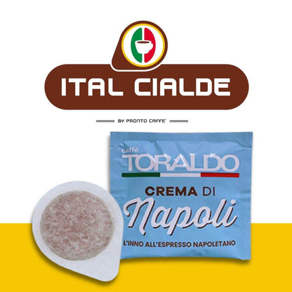 150 Cialde Caffè Toraldo Crema di Napoli - Ital Cialde