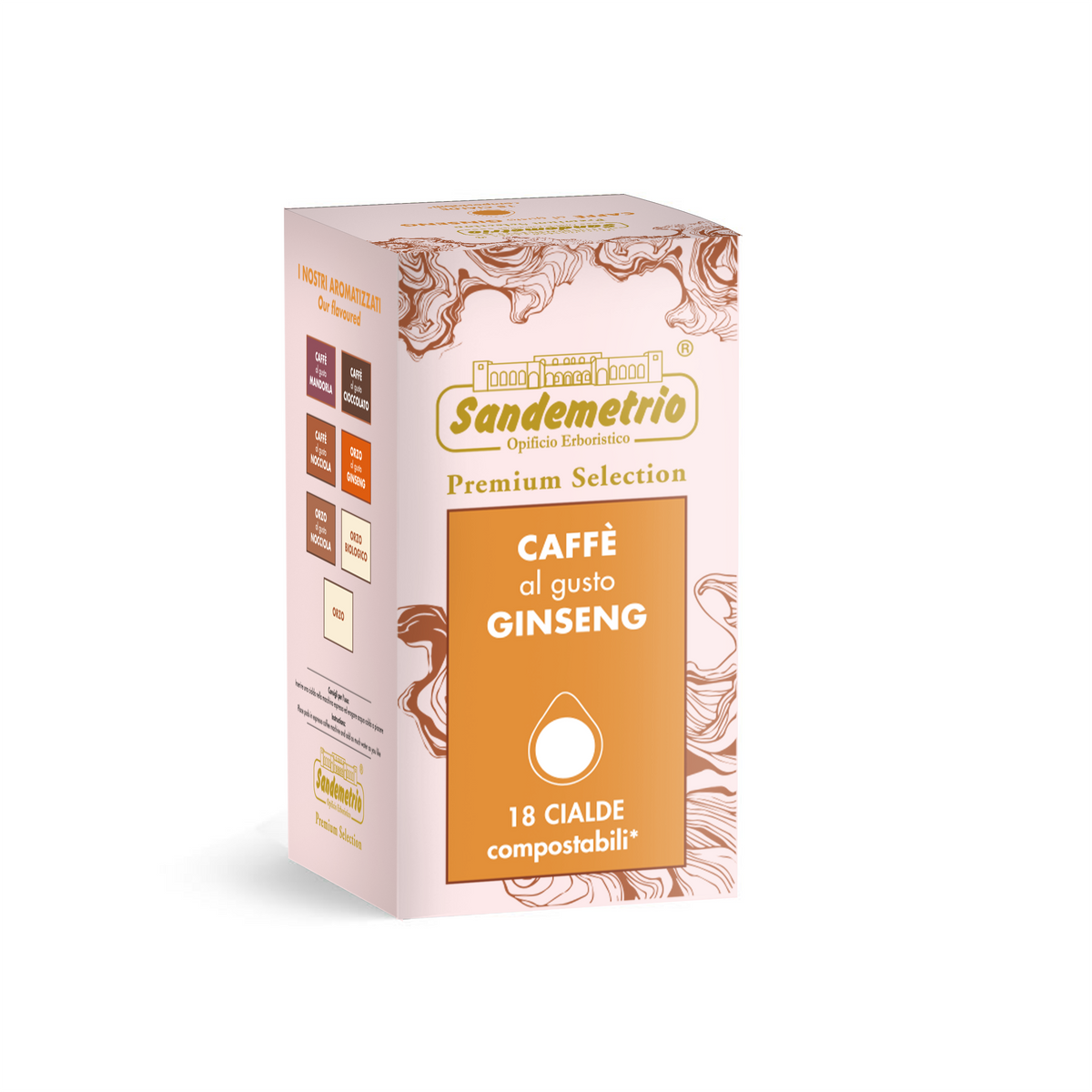 18 Cialde SanDemetrio Caffè al Ginseng Sandemetrio