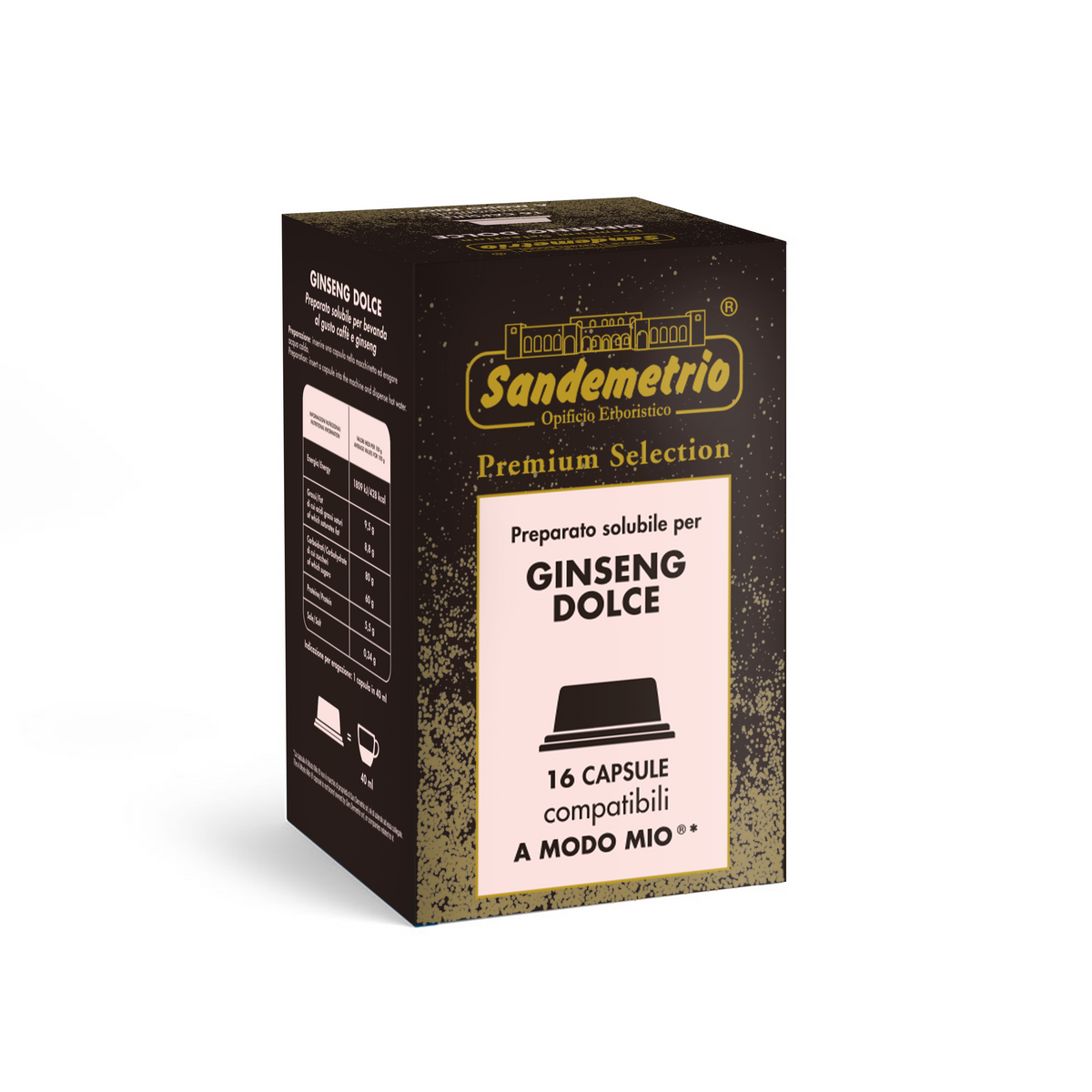 16 Capsule A Modo Mio Sandemetrio Ginseng Dolce Sandemetrio