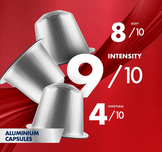 100 Capsule Caffè Borbone in Alluminio Compatibili Con Macchine Nespresso (10x10pz) Caffè Borbone