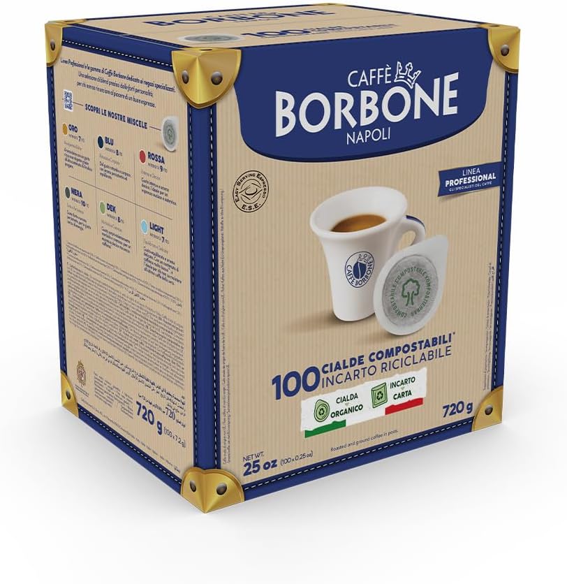 100 Cialde Caffè Borbone Miscela Light Caffè Borbone