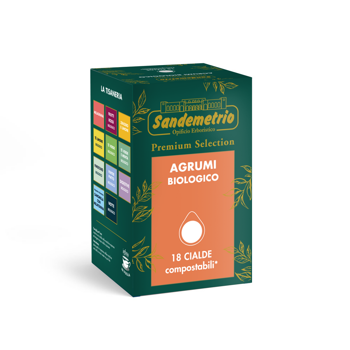 18 Cialde SanDemetrio Agrumi Bio Sandemetrio