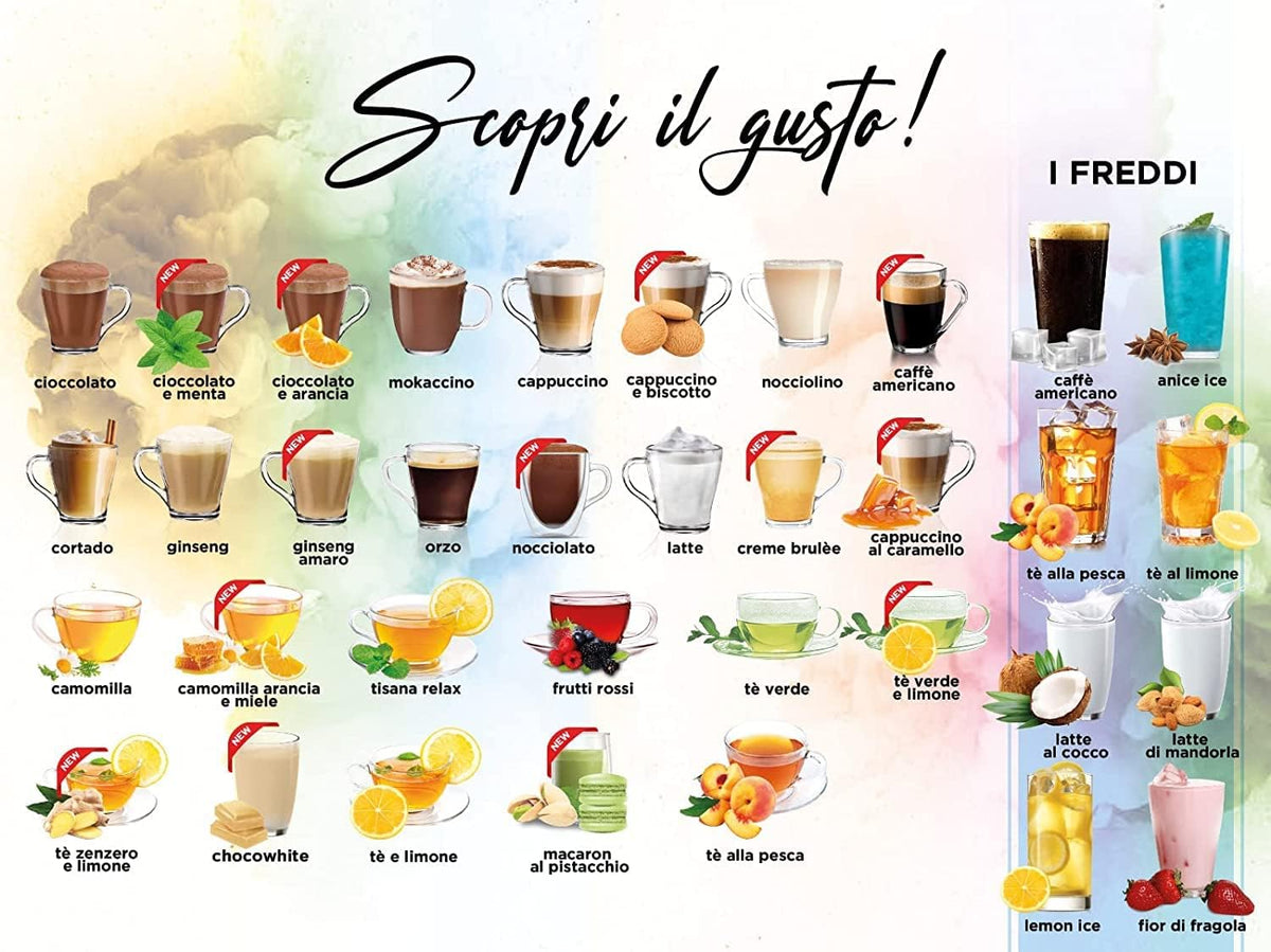 16 Capsule Dolce Gusto Karoma Latte Caffè Karoma