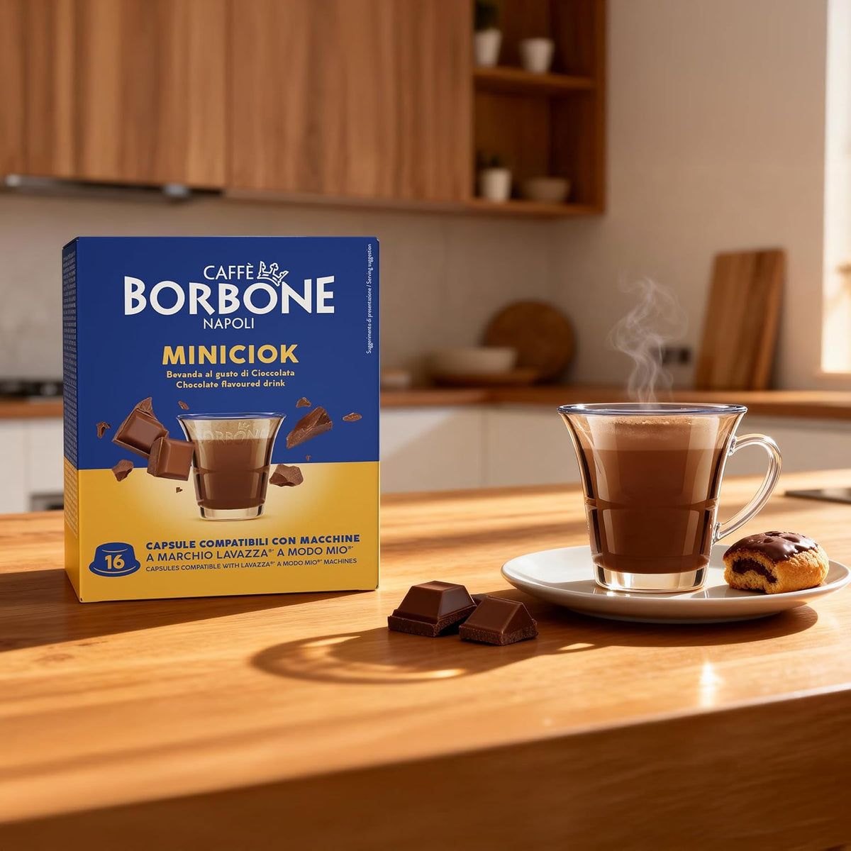 16 Capsule Borbone A Modo Mio - Gusto Miniciok Caffè Borbone