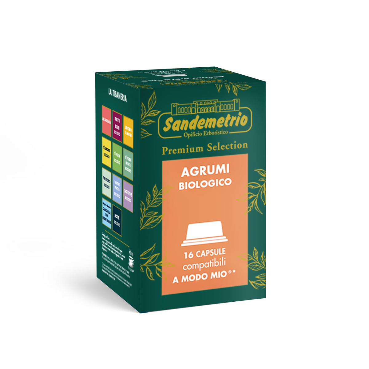 16 Capsule A Modo Mio Sandemetrio Agrumi Bio Sandemetrio