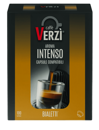 100 Capsule Bialetti Caffè Verzì Aroma Intenso - Ital Cialde