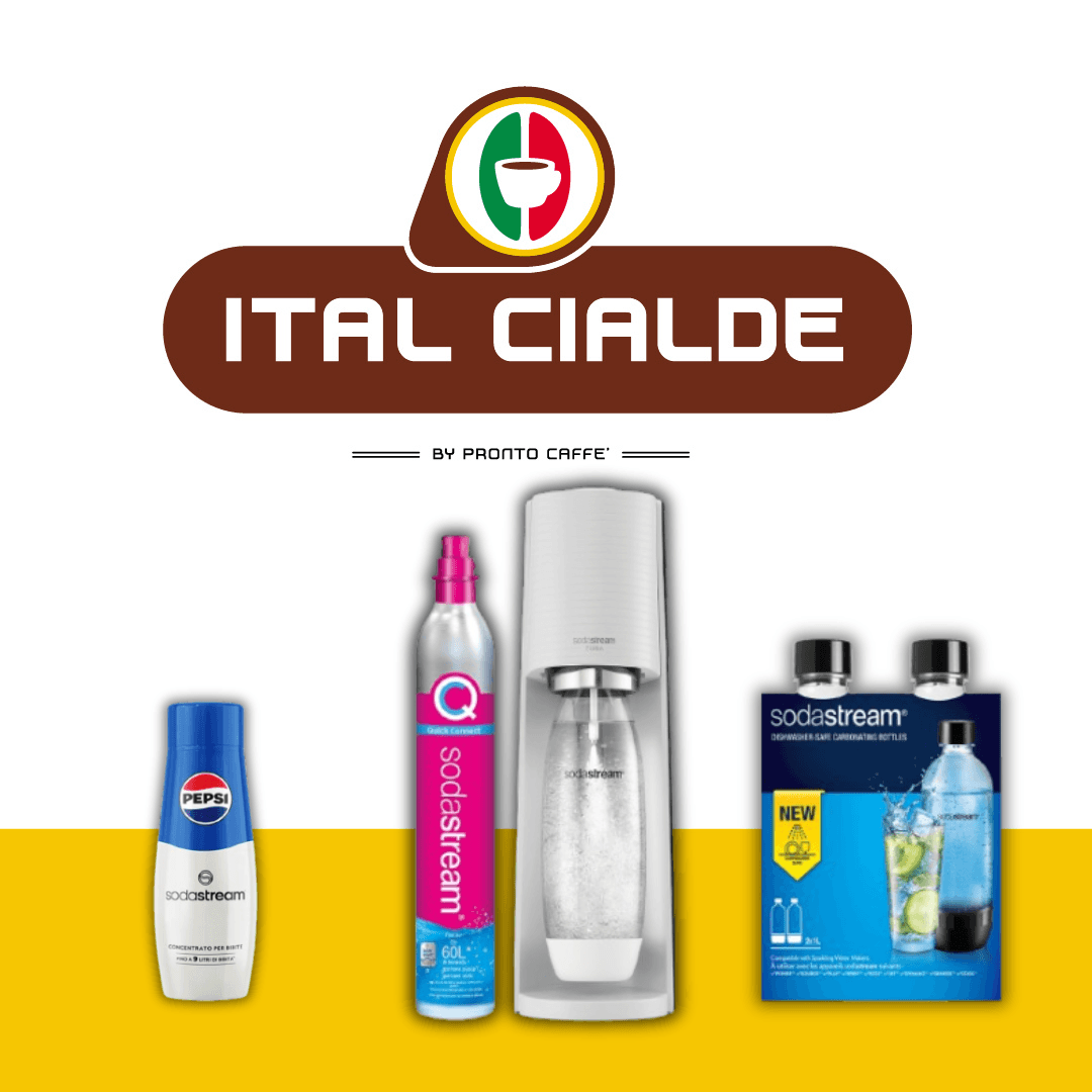 SodaStream Complete Pack - Ital Cialde