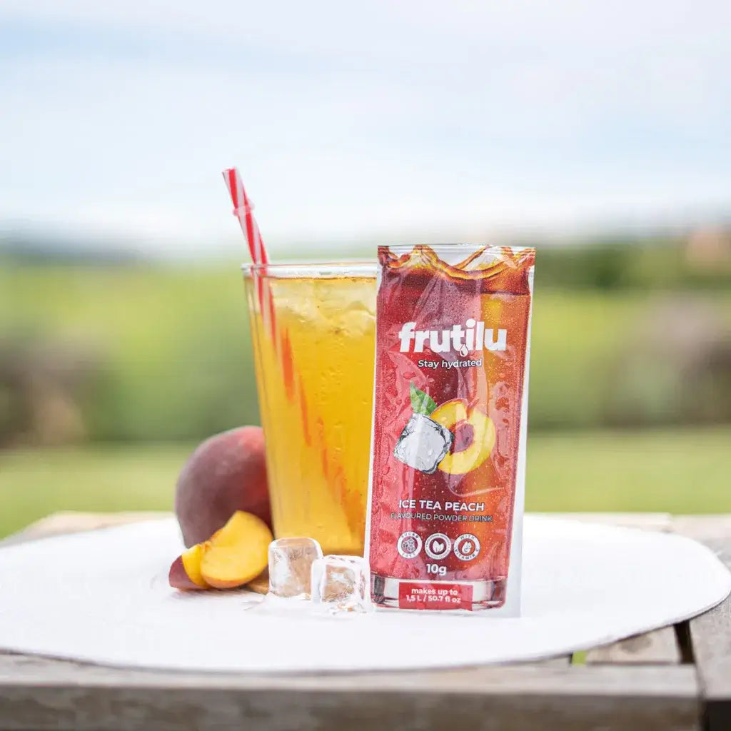 Frutilu Gusto Ice Tea Pesca - Bevanda Istantanea in polvere 10g Frutilu
