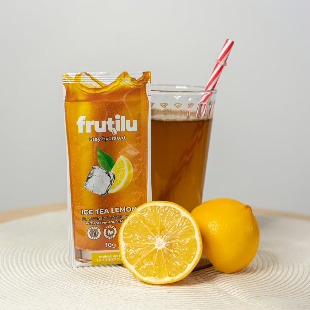 Frutilu Gusto Ice Tea Limone - Bevanda Istantanea in polvere 10g Frutilu