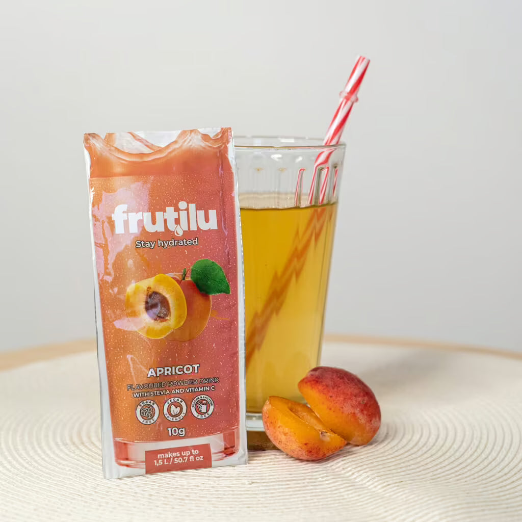 Frutilu Gusto Albicocca - Bevanda Istantanea in polvere 10g Frutilu