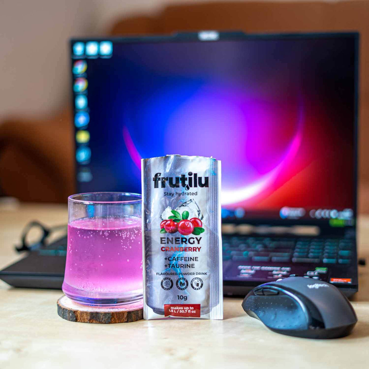 Frutilu Gusto Enegy - Bevanda Istantanea in polvere 10g Frutilu