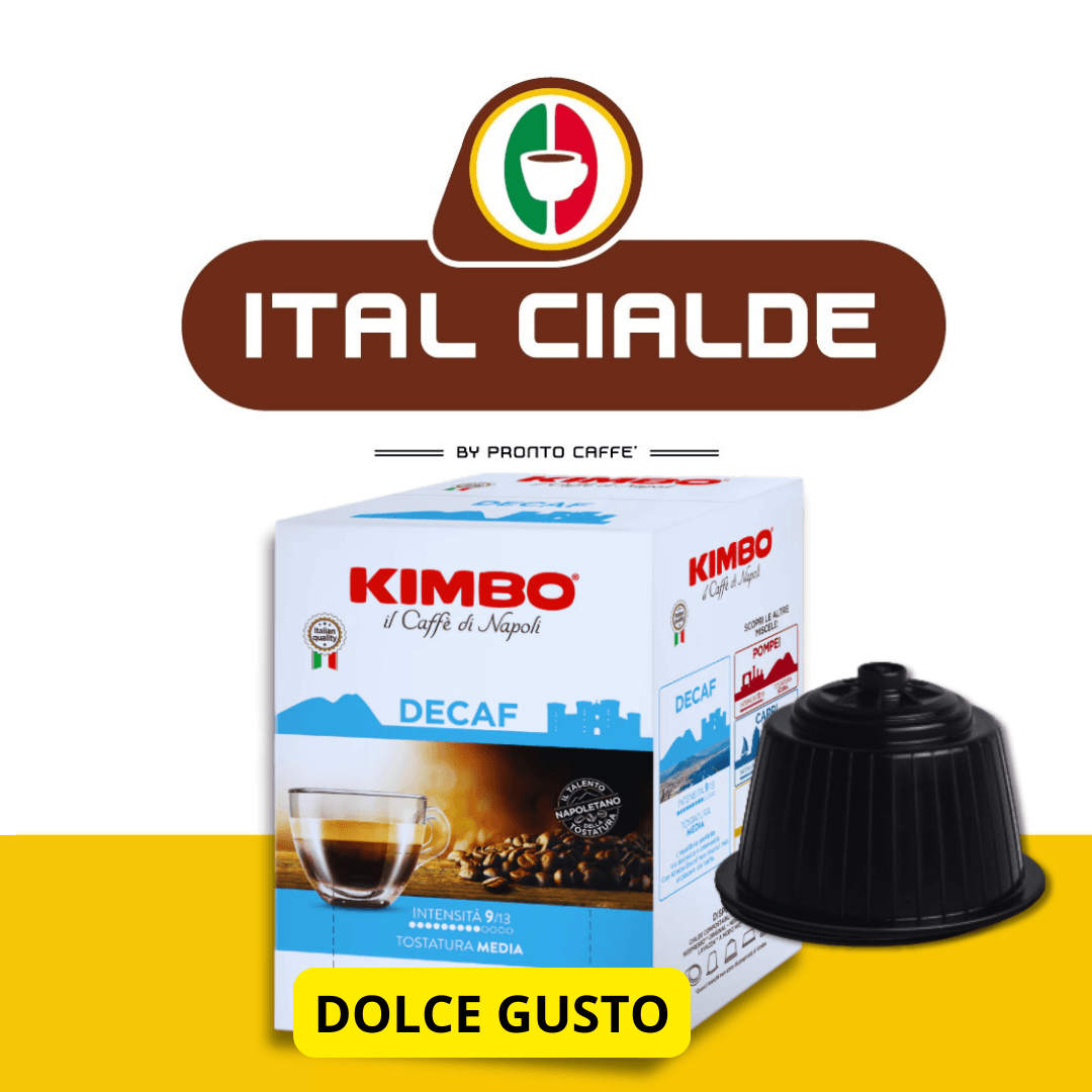 Capsule Dolce Gusto Caffè Kimbo Decaf - Ital Cialde