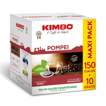 150+10 Cialde OMAGGIO Caffè Kimbo Pompei | Vero Espresso Napoletano Kimbo