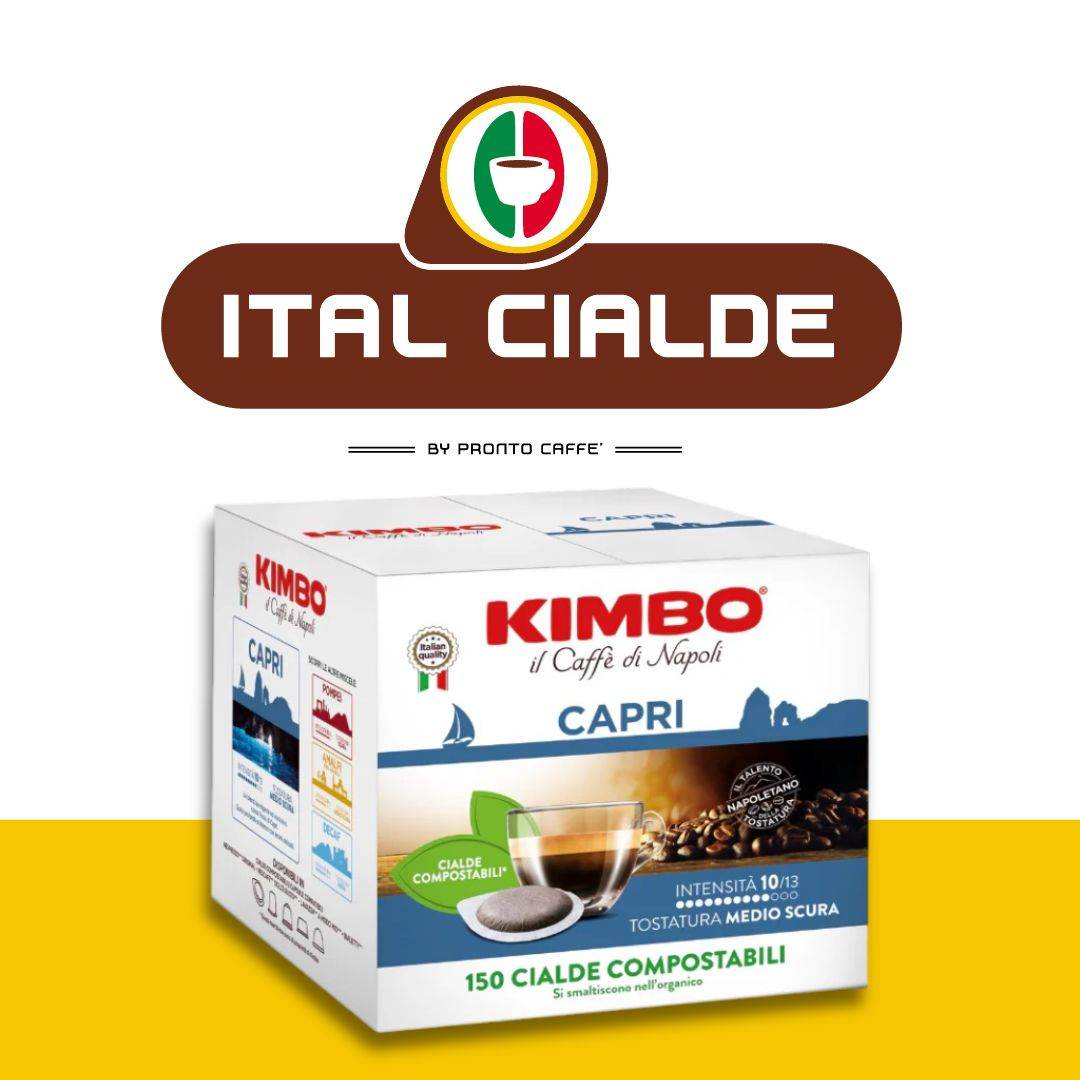 150 Cialde Caffè Kimbo Capri - Ital Cialde
