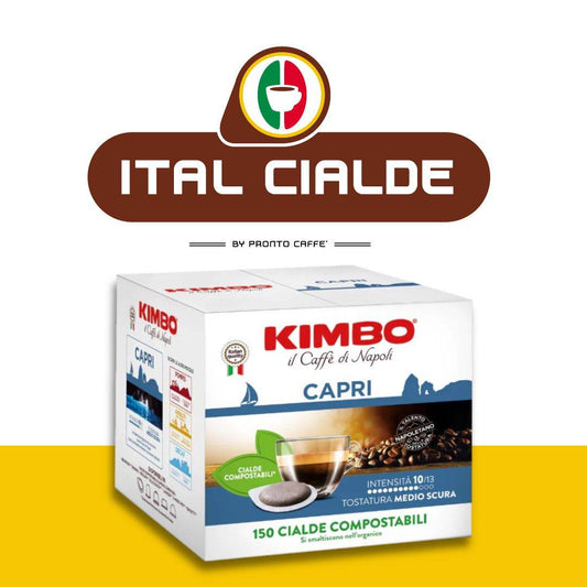 150 Cialde Caffè Kimbo Capri - Ital Cialde