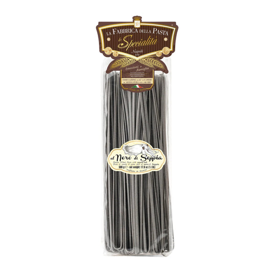 Linguine al Nero di Seppia La Fabbrica Della Pasta di Gragnano Ital Cialde