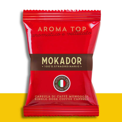 100 Capsule Mokador Aroma Top - Ital Cialde