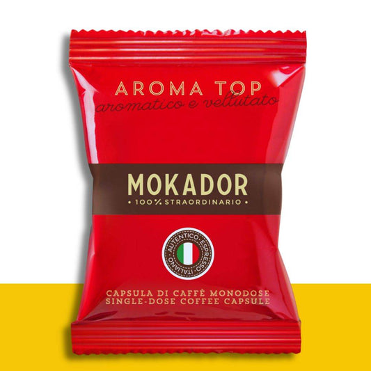 100 Capsule Mokador Aroma Top - Ital Cialde