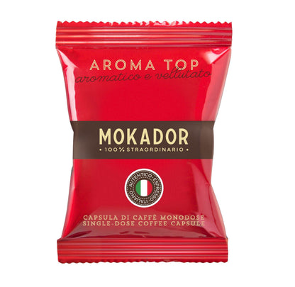 100 Capsule Mokador Aroma Top - Ital Cialde