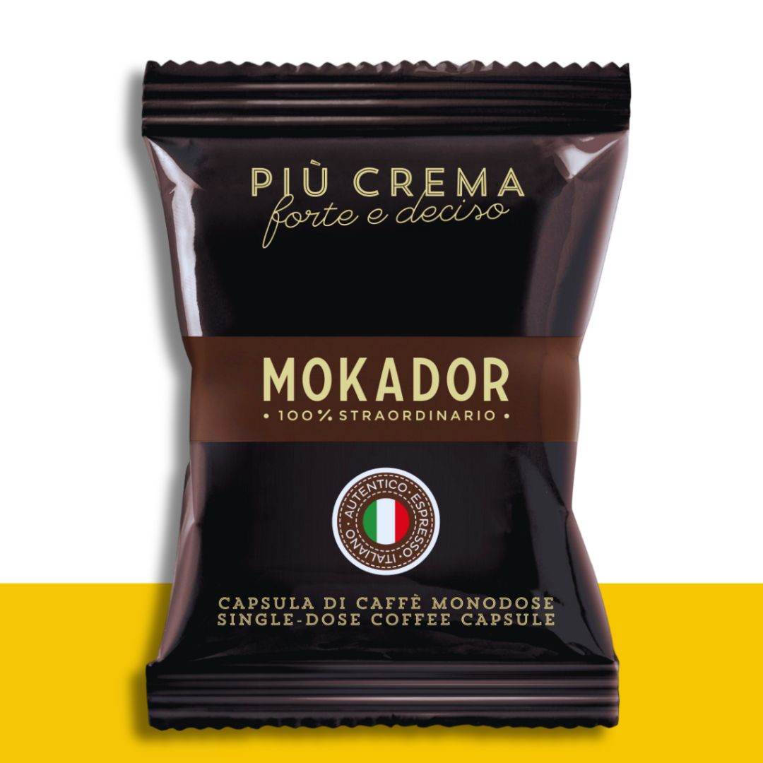 100 Capsule Mokador Più Crema - Ital Cialde