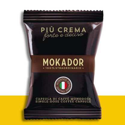 100 Capsule Mokador Più Crema - Ital Cialde