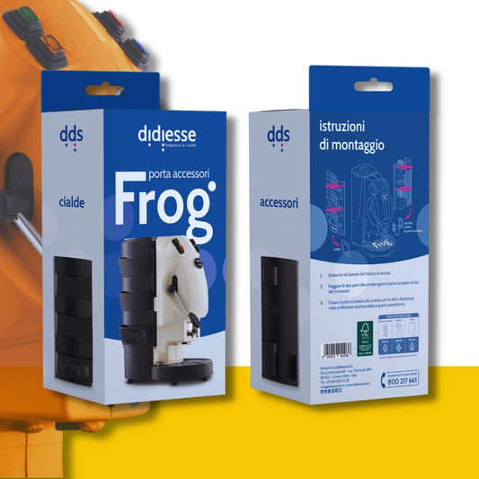 Porta Accessori Macchina da Caffè DIDIESSE FROG Kit Nero - Ital Cialde