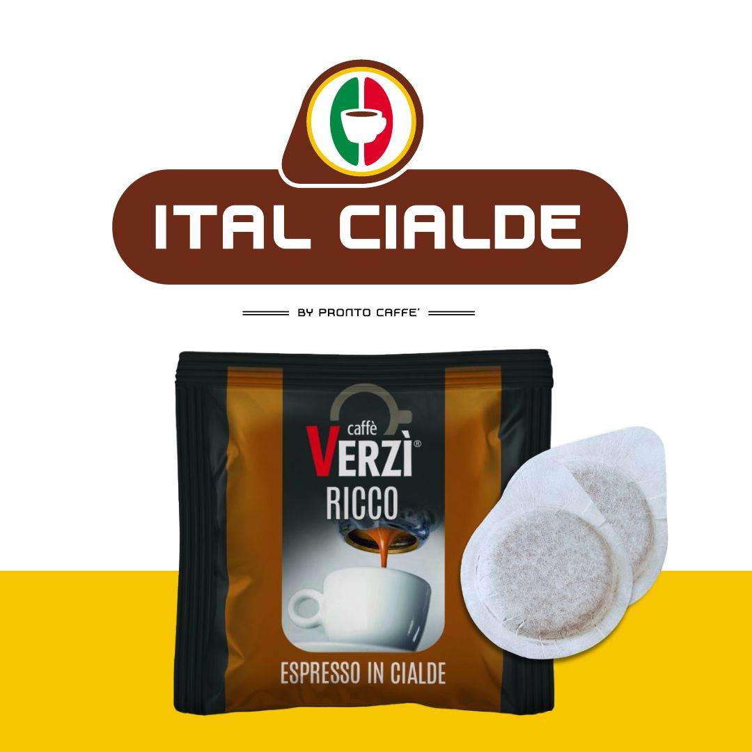 150 Cialde Caffe Verzì Aroma Ricco - Ital Cialde