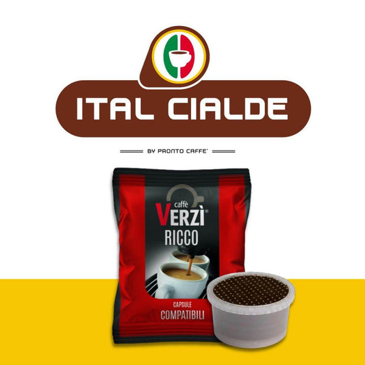100 Capsule ESSSE Verzì Aroma Ricco - Ital Cialde