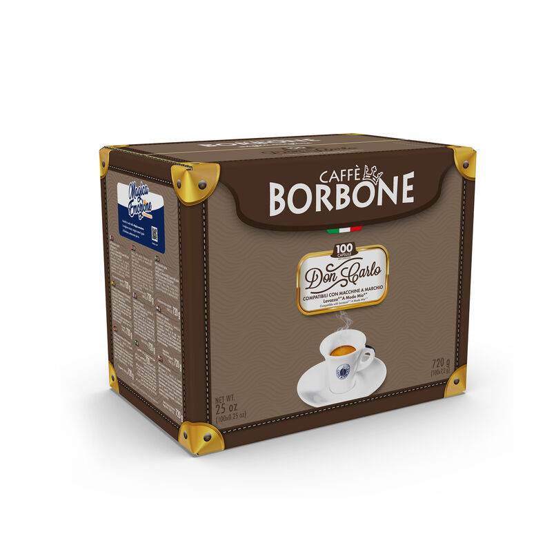 100 Capsule A Modo Mio Caffè Borbone Miscela Rossa - Ital Cialde