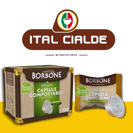 100 Capsule A Modo Mio Caffè Borbone Miscela Oro - Ital Cialde