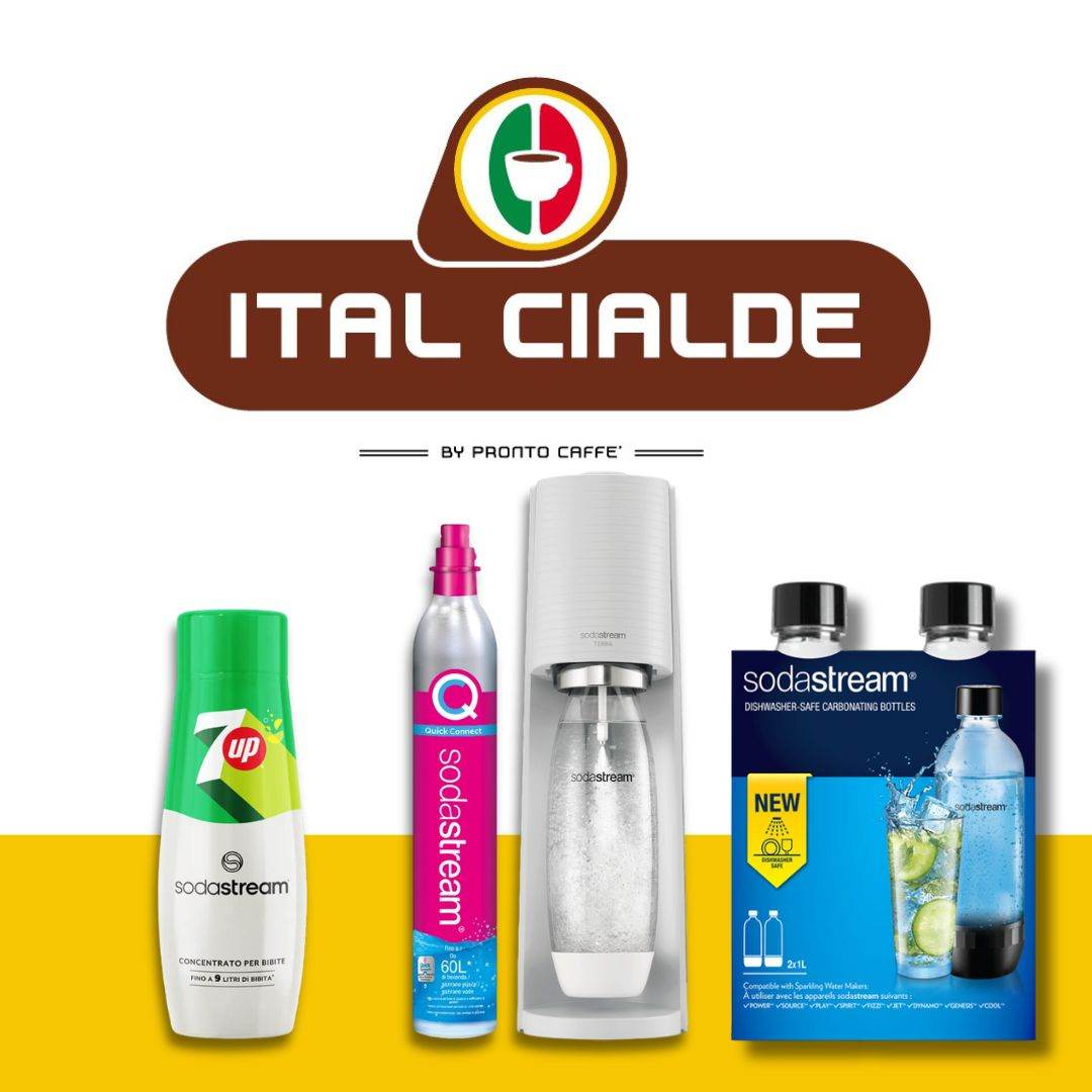 SodaStream Complete Pack - Ital Cialde