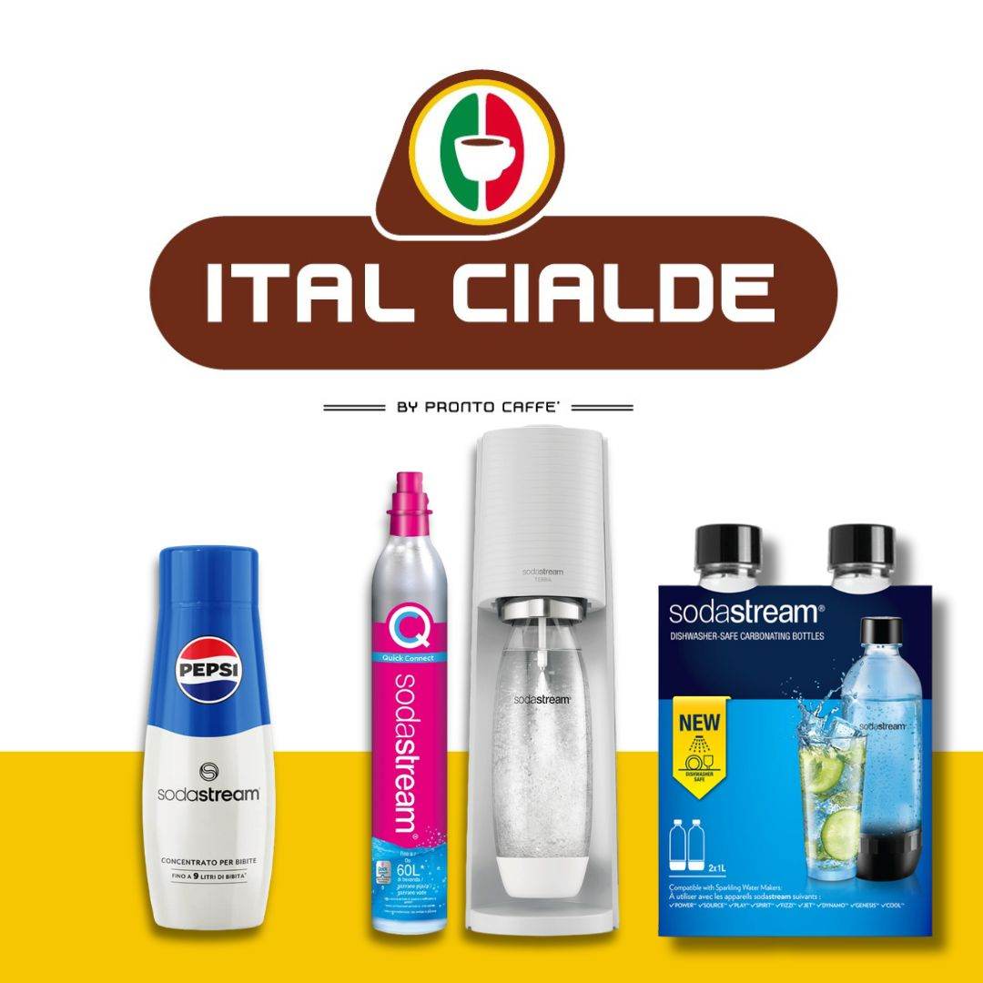 SodaStream Complete Pack - Ital Cialde