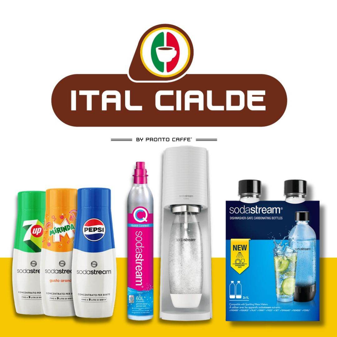 SodaStream Complete Pack - Ital Cialde