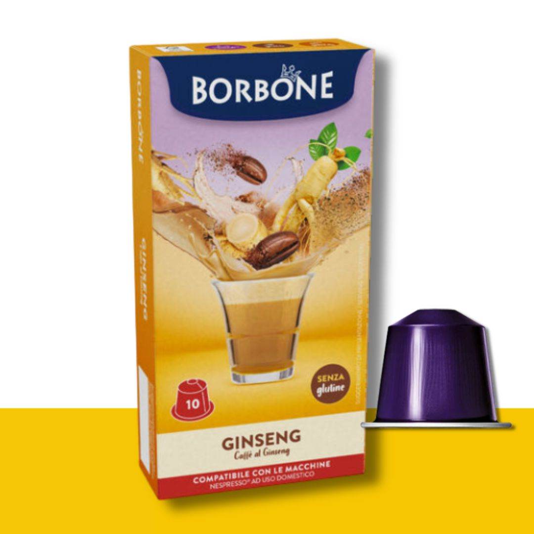 10 Capsule Nespresso Borbone Ginseng - Ital Cialde