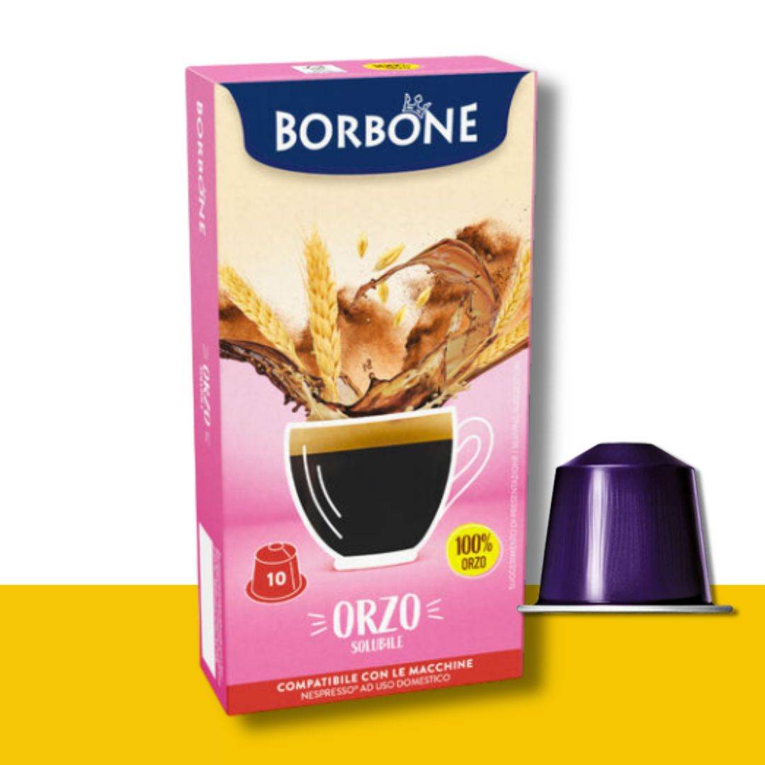 10 Capsule Nespresso Borbone Orzo - Ital Cialde