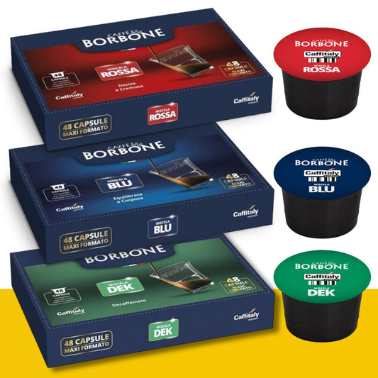 10 Capsule Originali Caffitaly Caffè Borbone - Varie Miscele Caffè Borbone
