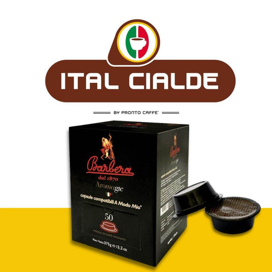 50 Capsule A Modo Mio Caffè Barbera Miscela Intenso - Ital Cialde