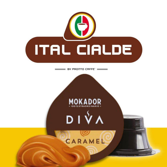 25 Capsule Diva Mokador Caramel - Ital Cialde