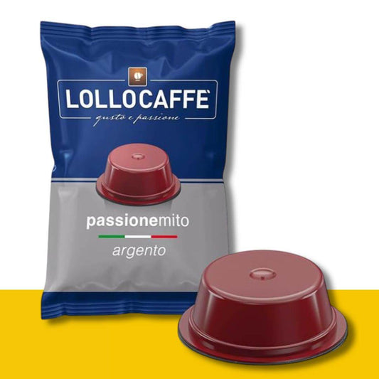 100 Capsule A Modo Mio Lollo Caffè Miscela Argento - Ital Cialde