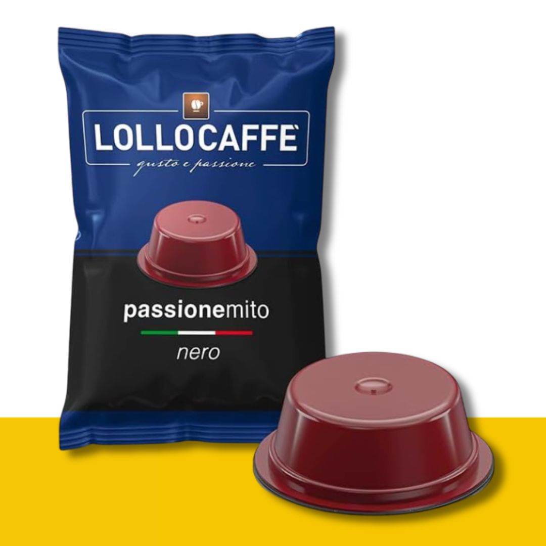 100 Capsule A Modo Mio Lollo Caffè Miscela Nera - Ital Cialde