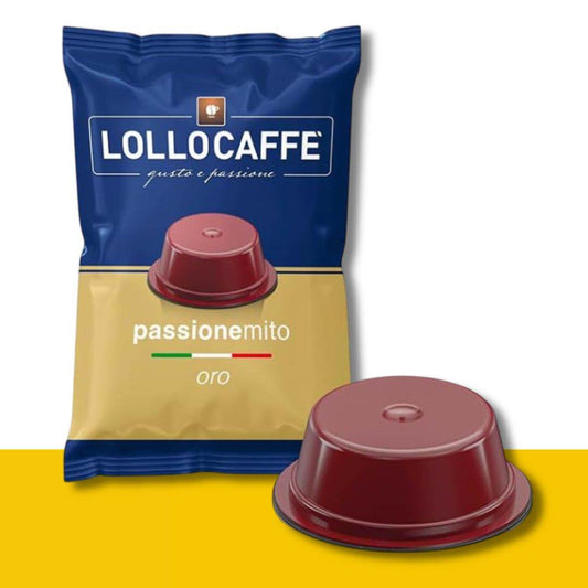100 Capsule A Modo Mio Lollo Caffè Miscela Oro - Ital Cialde